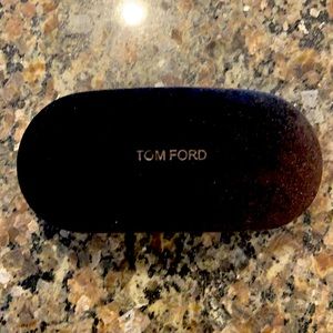 Tom Ford Aviator sunglasses with storage case
